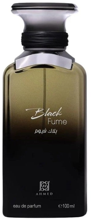 Ahmed Al Maghribi Black Fumes Eau de Parfum Flakon in elegantem Schwarz